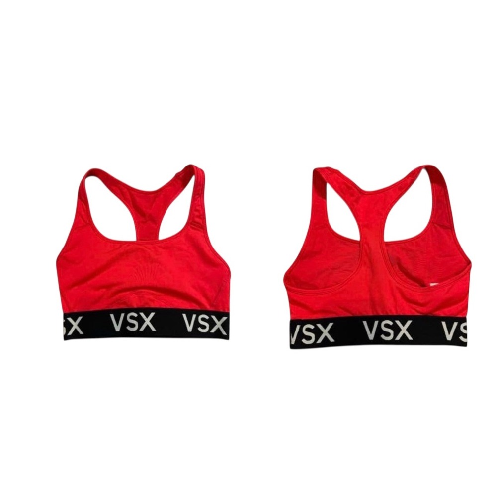 VSX Bright Red Racerback Sports‎ Bra